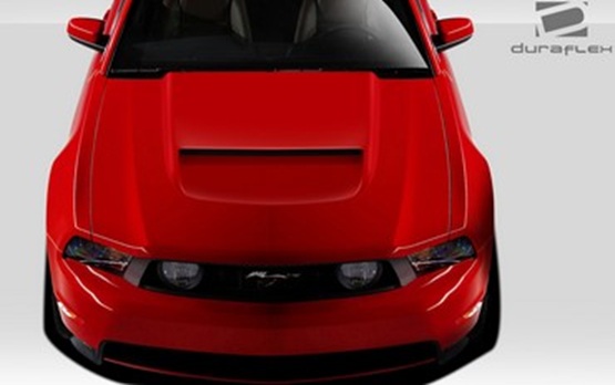 Duraflex CV-X Version 8 Hood 2010-12 Ford Mustang